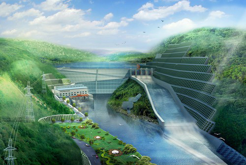 阎良老挝南塔河1号水电站项目